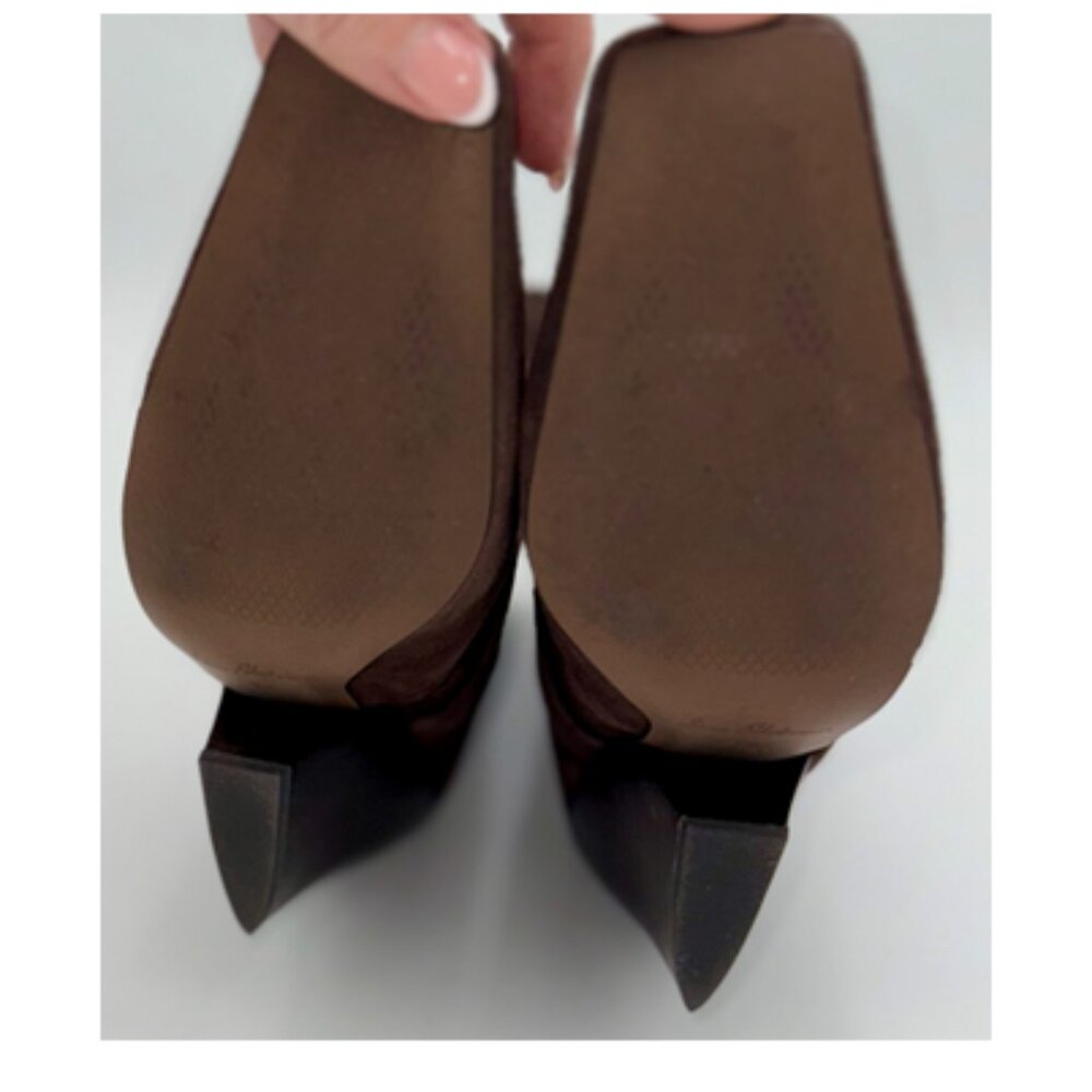 EUC-Anthropologie x Sam Edelman Bree Buckle Boots - Brown - 8.5 - Picture 7 of 10